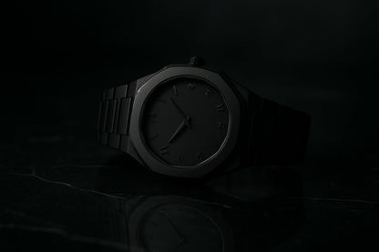Black Arabic Numeral Watch