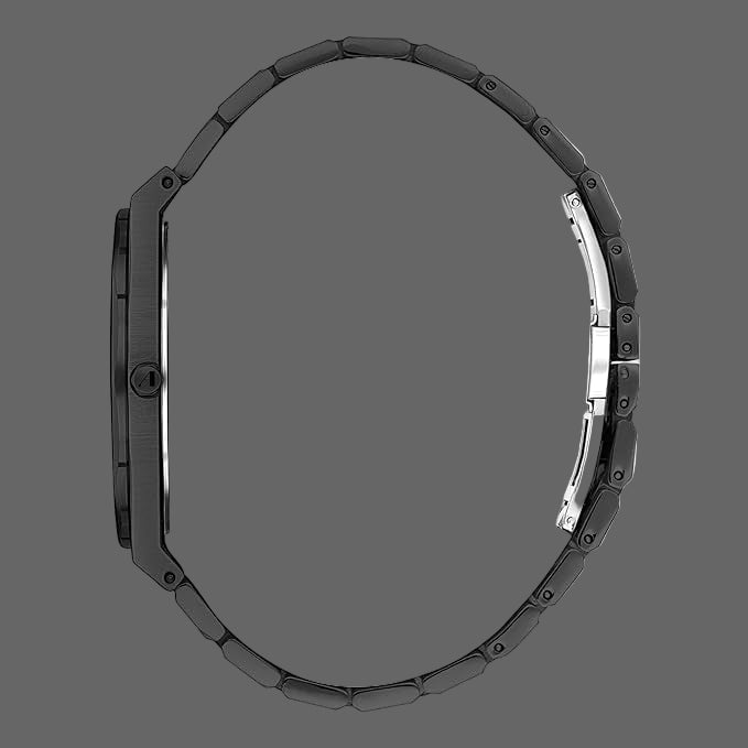 Black Arabic Numeral Watch